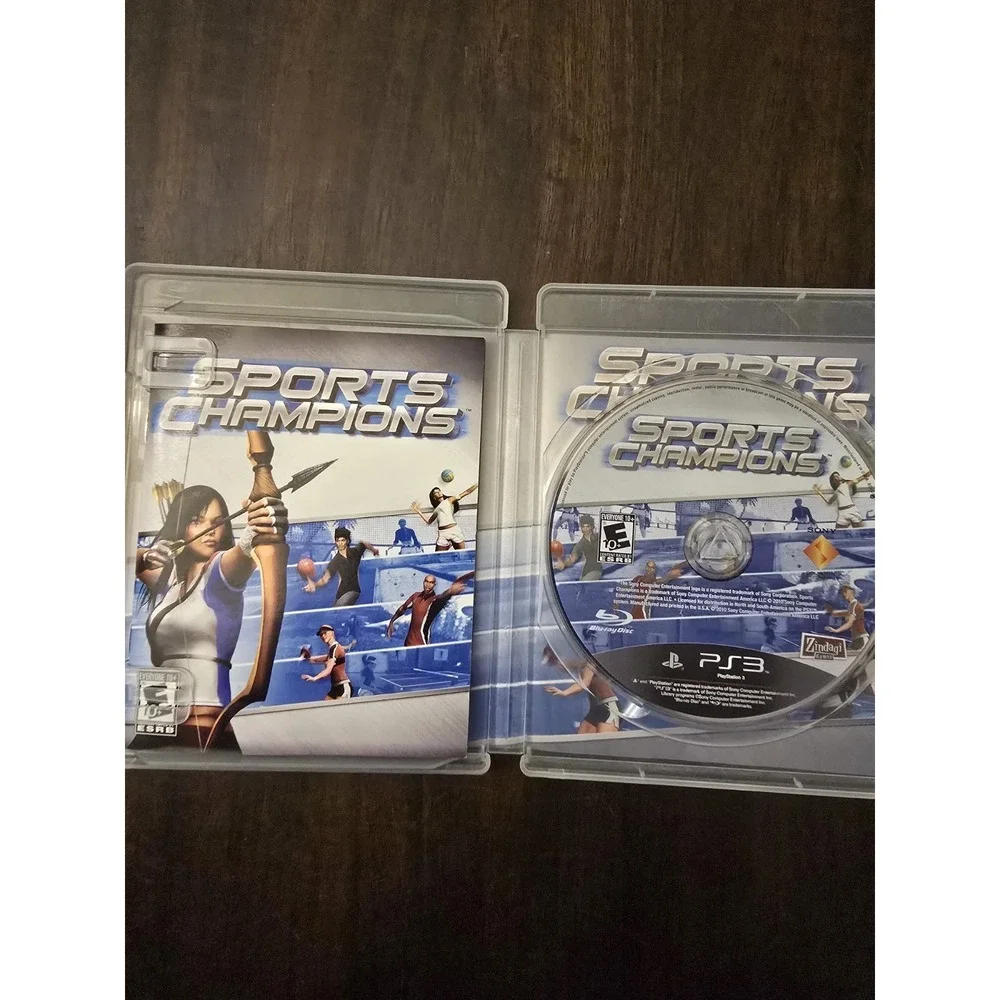 Sports Champions Sony Playstation 3 PS3 Game Used Tested Works with Booklet